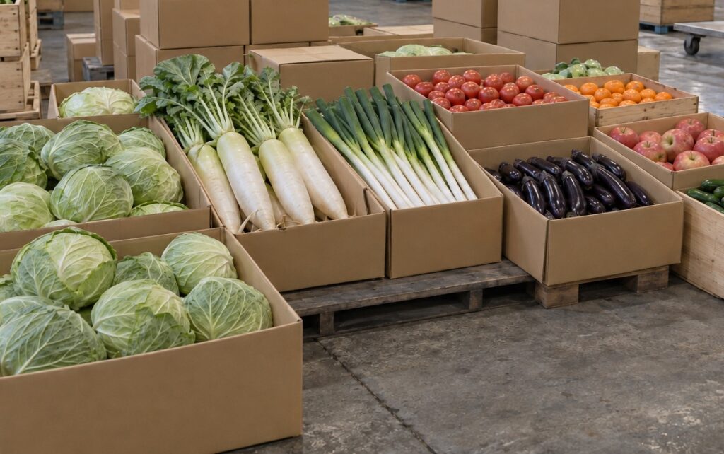 野菜・果物の卸売